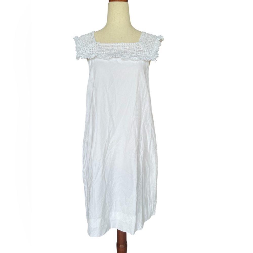 Madewell white cotton dress